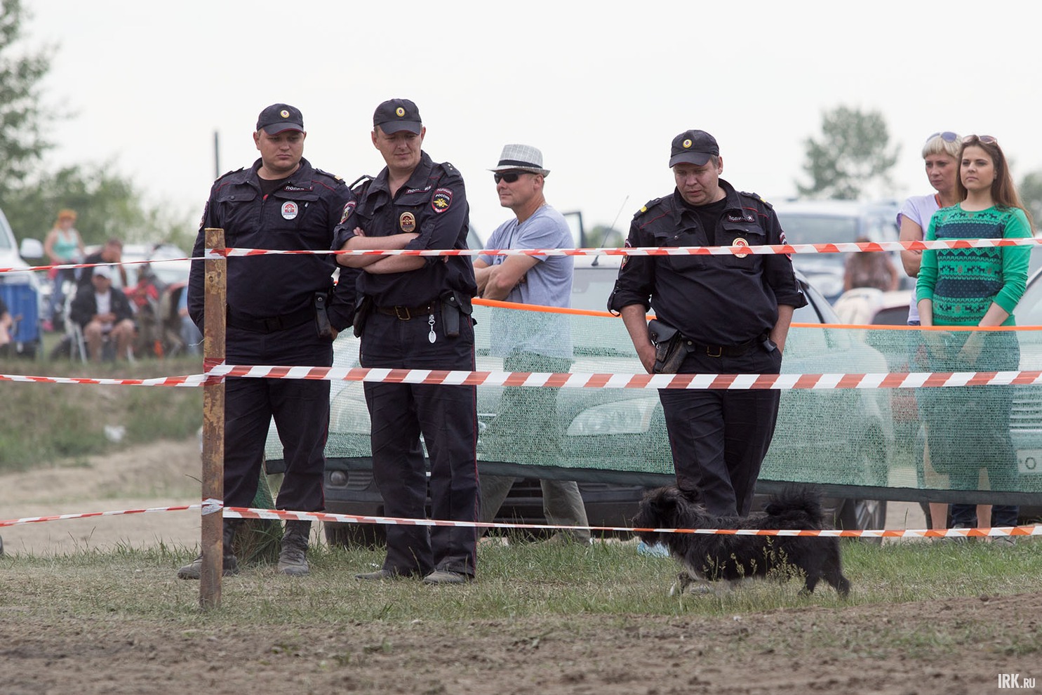 За порядком на мероприятии следили полиция и сотрудники ЧОП.