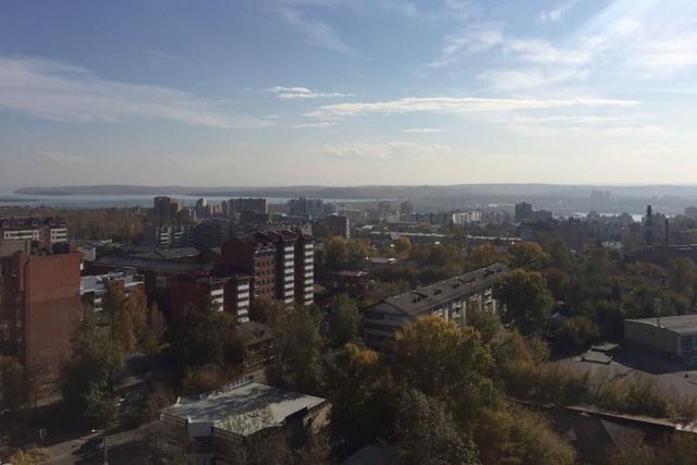 Вид из окна квартиры на улице Депутатской