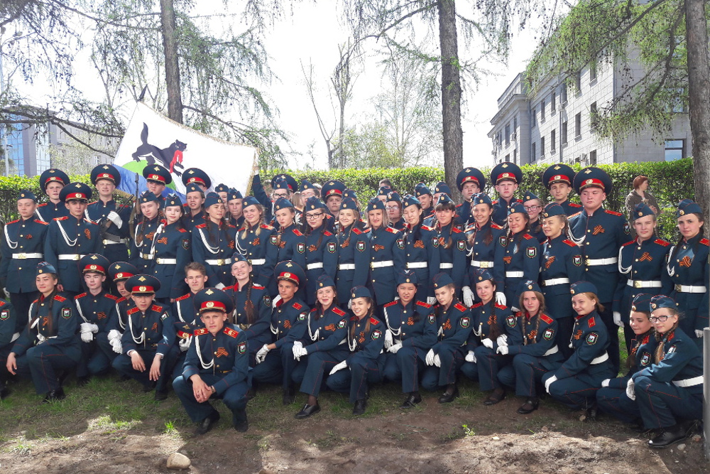 Рота почетного караула. Фото прислано Ольгой Антипиной