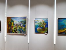 Серия работ Аллы Цибиковой. Художницу называют бурятским Ван Гогом.
