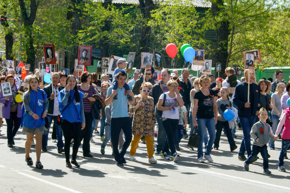 Бессмертный полк. Фото Андрея Доценко