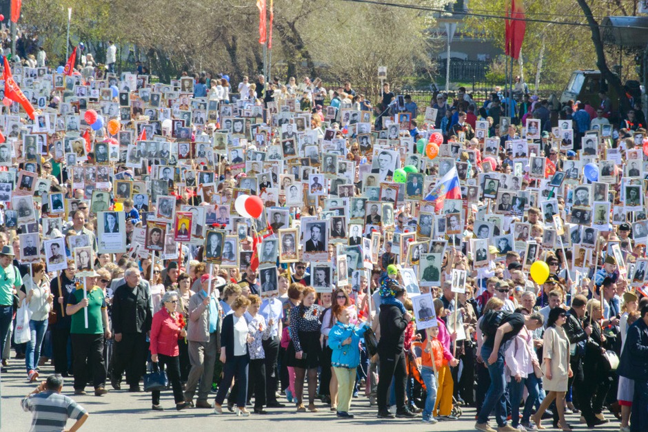 Бессмертный полк. Фото Андрея Доценко