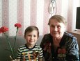 Ярослав с прабабушкой Феодосией Михайловной Першиной. Фото прислала Надежда Гаськова