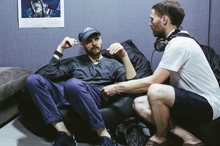 Иван Вырыпаев и Юрий Яшников. Фото Игоря Матея