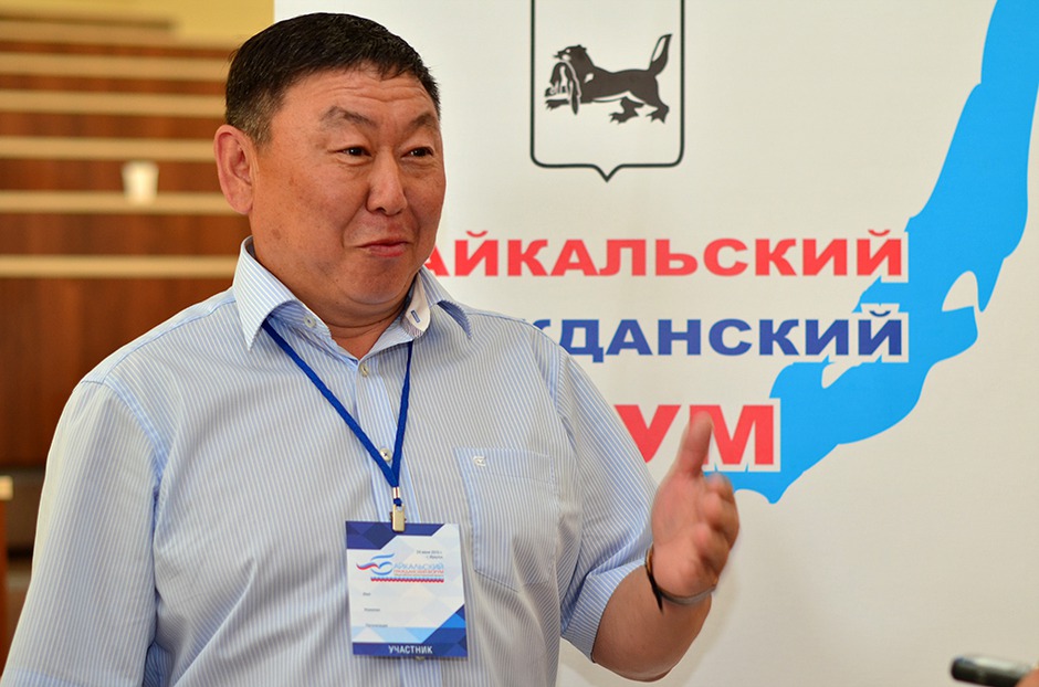 Сергей Гомбоев, мэр Нукутского района