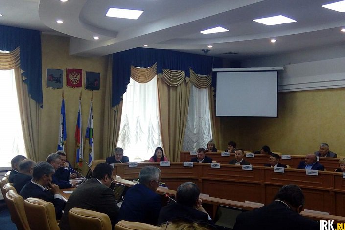 Заседание Ассоциации муниципальных образований 12 мая. Фото ИА «Иркутск онлайн»