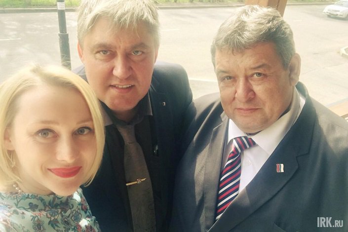 Анна Суркова, Вадим Семенов и Олег Боровский