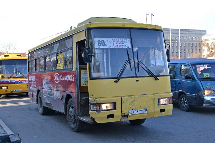 Автобус. Фото ИА «Иркутск онлайн»