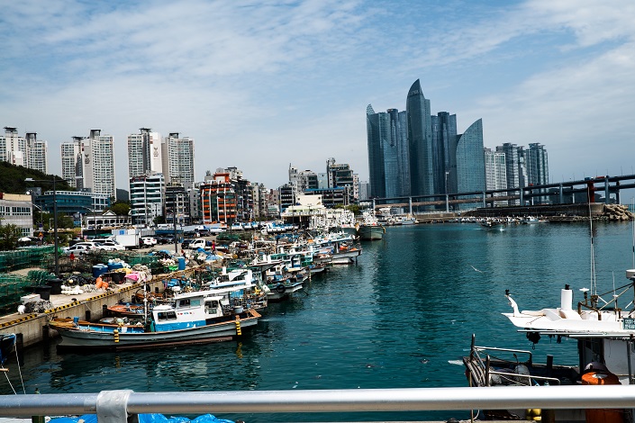 Рыбацкий порт в Пусане