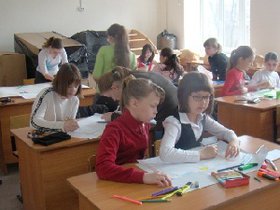В школе Иркутска. Фото с сайта school75.irkutsk.ru