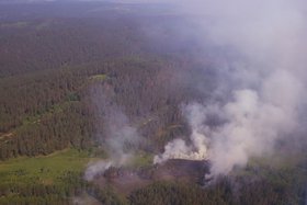 Пожары в Прибайкалье. Фото пресс-службы правительства Иркутской области