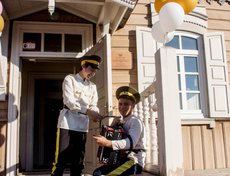 Акция прошла также в отделе «Окно в Азию» в 130 квартале.