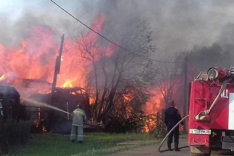 Пожары в Тайшетском районе. Фото Тайшет24.