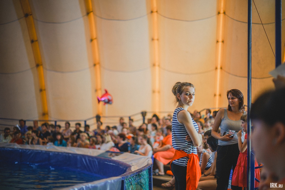 В ожидании шоу.