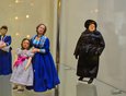 За плечами Ирины Верхградской уже около 1500 работ. На выставке представлено более 300 авторских кукол.