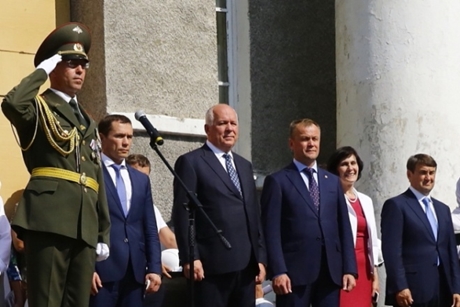 На церемонии. Фото пресс-службы правительства Иркутской области