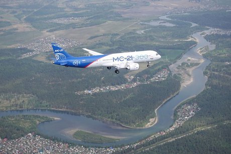 МС-21 совершил второй полет в Иркутске 15 июня 09:30
