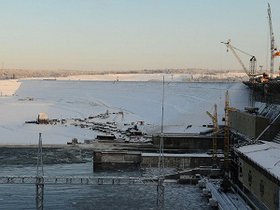Богучанская ГЭС. Фото с сайта www.boges.ru