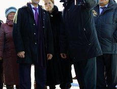 У молокоприемного пункта