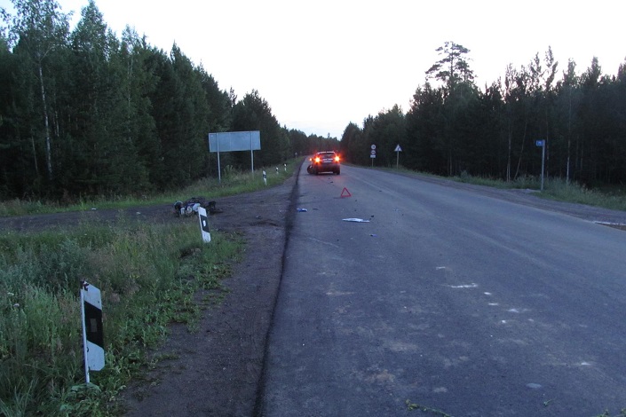 На месте ДТП. Фото пресс-службы УГИБДД ГУ МВД России по Иркутской области На месте ДТП. Фото пресс-службы УГИБДД ГУ МВД России по Иркутской области
