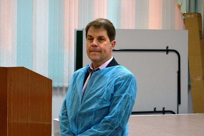 Министр здравоохранения Иркутской области Олег Ярошенко. Фото ТК «Город»