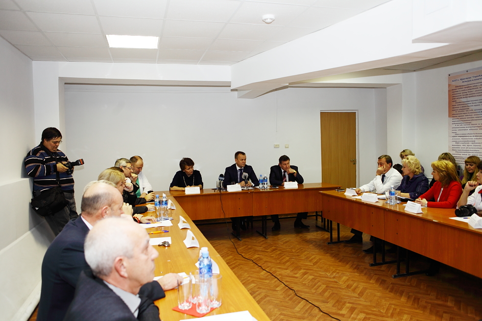 На встрече губернатора с главврачами из Иркутска, Ангарска и Усолья-Сибирского