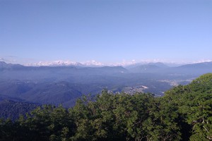 Вид с горы Ахун