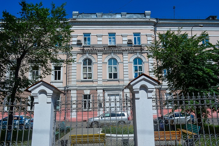 Ивано-Матренинская детская клиническая больница. Фото Ильи Татарникова