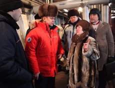 В котельной