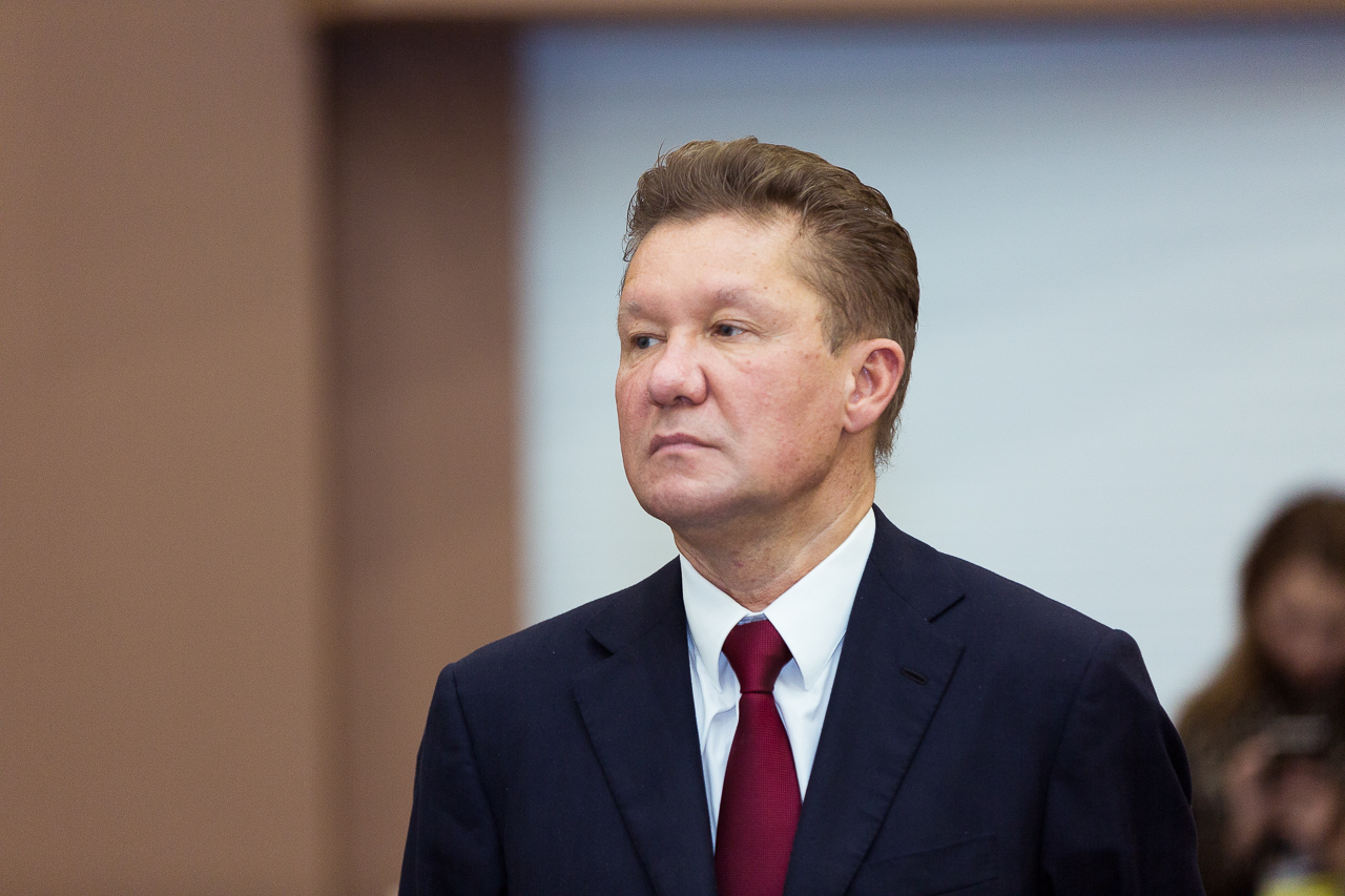 Председатель правления ПАО «Газпром» Алексей Миллер