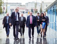 Делегация правительства Иркутской области.