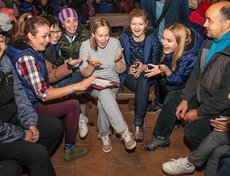 Участники «Форсайта» собрались на интеллектуальный квиз.