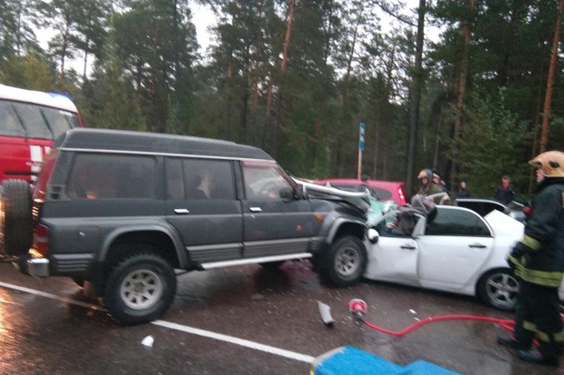 Авария под Ангарском