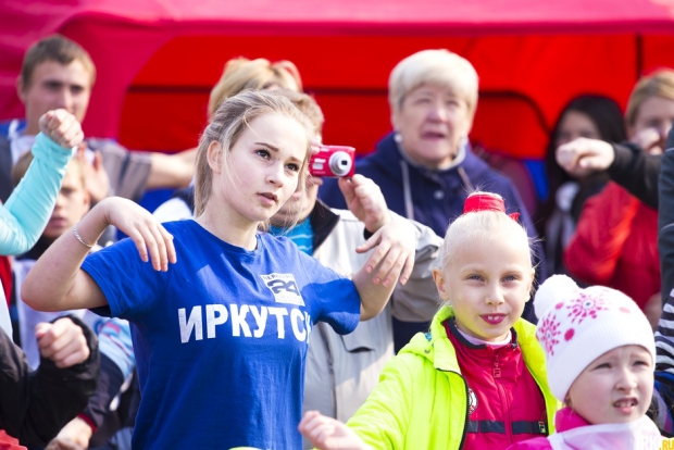 Участники "Кросса нации" в 2016 году. Автор фото — Валерия Алтарёва Участники "Кросса нации" в 2016 году. Автор фото — Валерия Алтарёва
