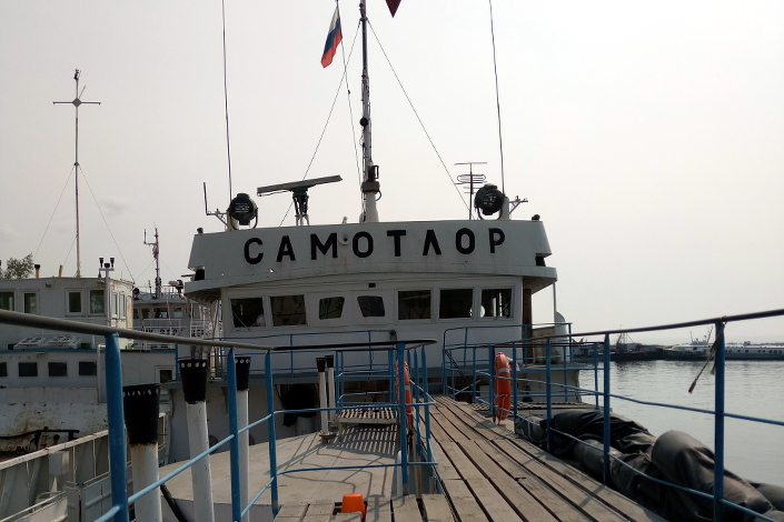 «Самотлор». Фото предоставлено Восточно-Сибирским речным пароходством