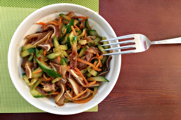 Салат с ушками