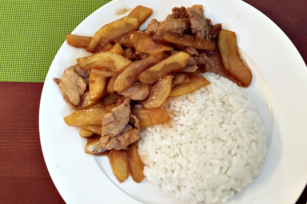 Свинина с кабачком