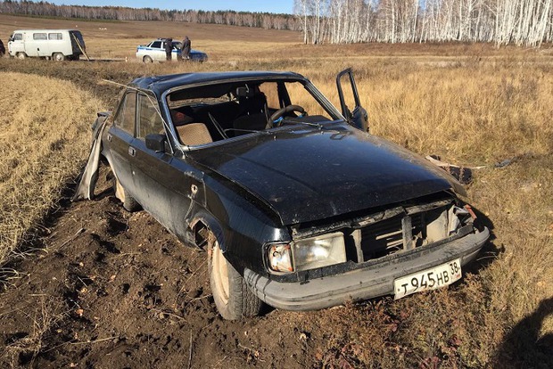 На месте аварии