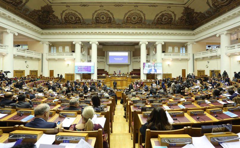 Заседание 137-й Ассамблеи Межпарламентского союза. Фото council.gov.ru
