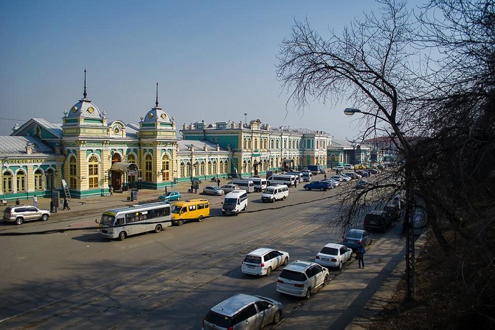 Вокзал. Фото ИА «Иркутск онлайн»