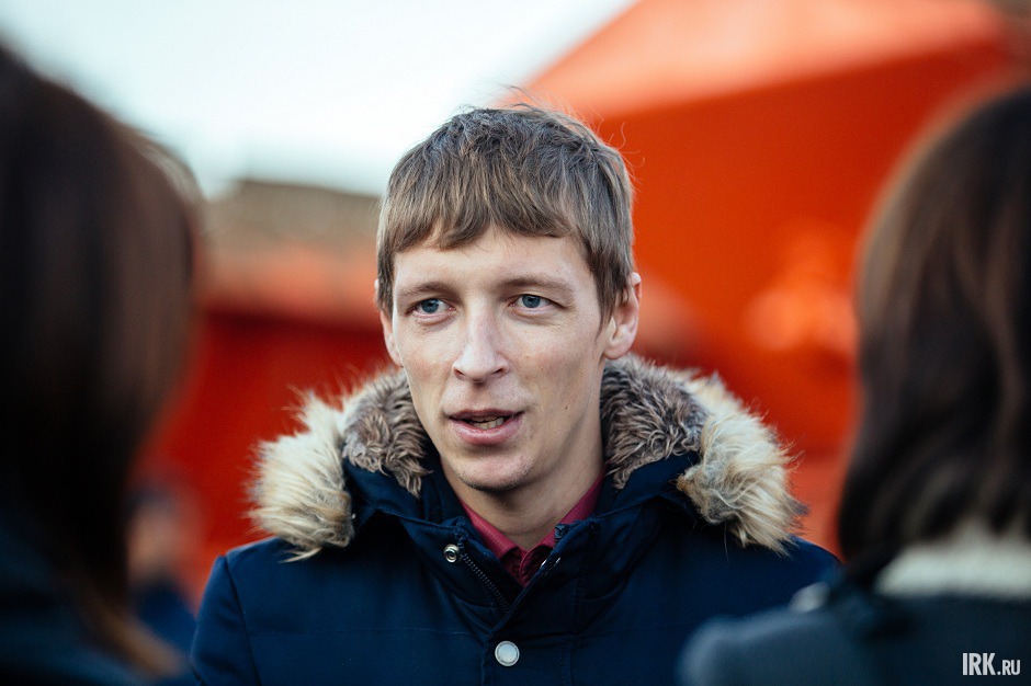 Начальник производства правого берега МУП «Иркутскавтодор» Антон Пустынников