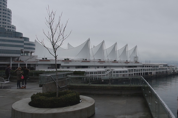 Вид на порт Ванкувера