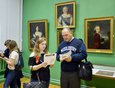 В рамках акции прошла экскурсия по выдающимся произведениям коллекции музея.