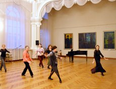 Школа «Амира» провела мастер-класс по ирландским танцам.