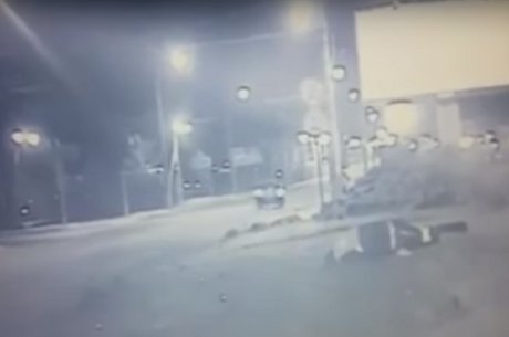 Скриншот видео с места происшествия
