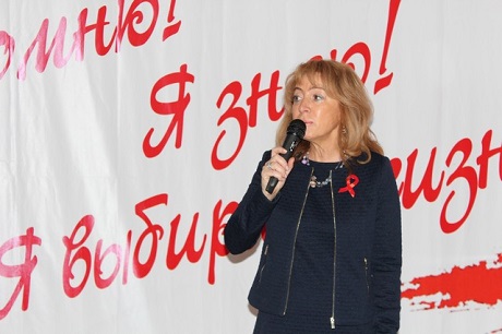 Юлия Плотникова. Фото Центра СПИД