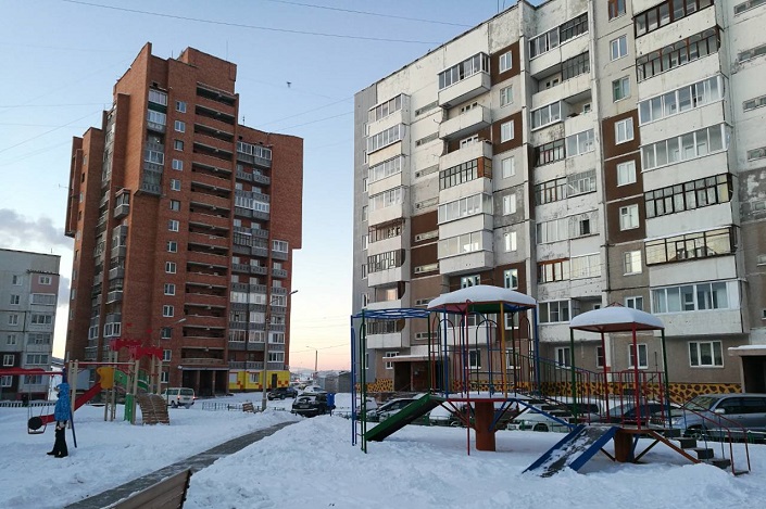 Отремонтированный двор в Братске. Фото ИА «Иркутск онлайн»