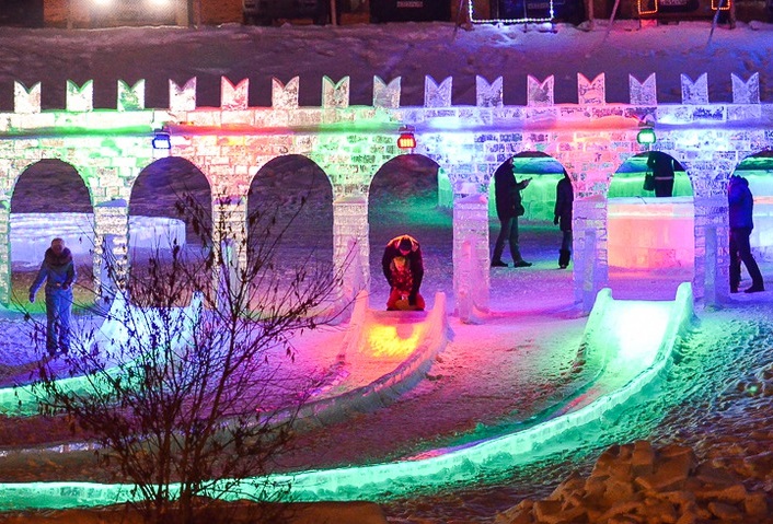 Ледяной городок «Хрустальная сказка»