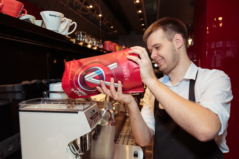 Atlas Coffee сотрудничает с разными заведениями