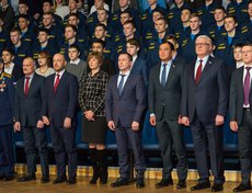 Церемонию посетили депутаты Госдумы Сергей Тен и Михаил Щапов, председатель думы Иркутска Ирина Ежова, мэр Дмитрий Бердников, спикер Заксобрания Сергей Брилка.